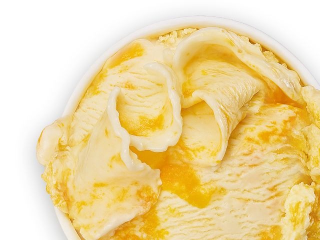 Mango and Cream Gelato